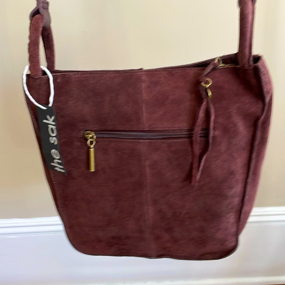 NWT Crossbody the sak / brown suede
